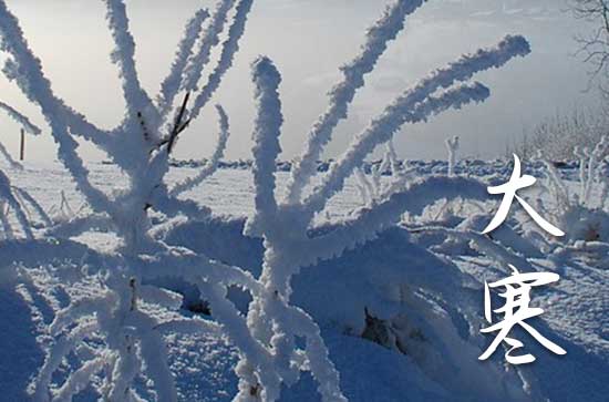 大寒养生问候祝福语