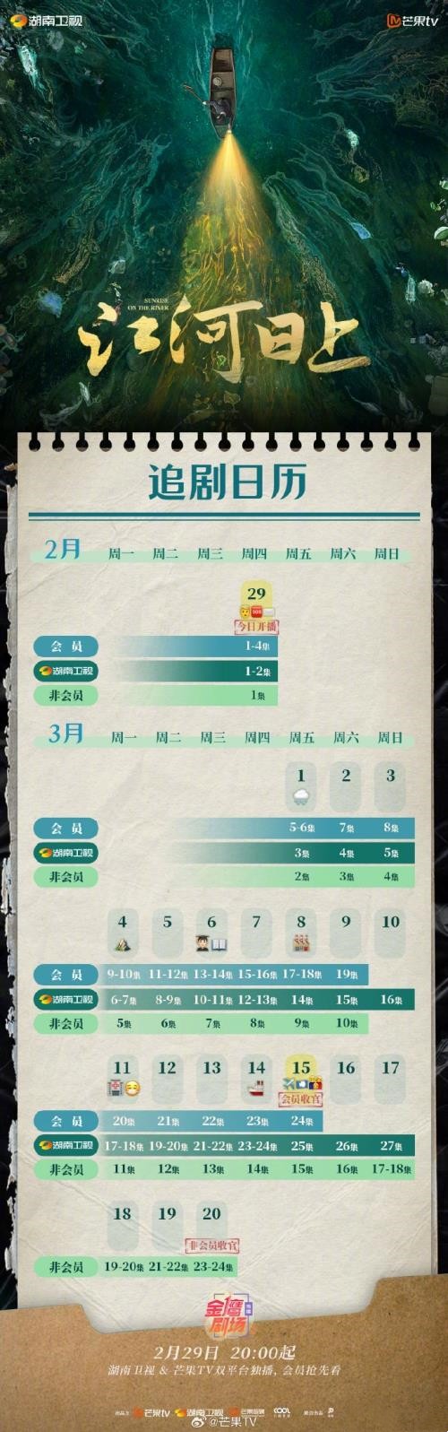 《江河日上》更新时间追剧日历 《江河日上》剧情介绍