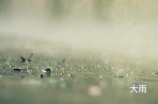 10月19日南充会下雨 今日大雨转中雨温度21℃~15℃