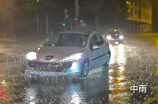 6月13日齐齐哈尔会下雨 今日中雨转小雨温度20℃~15℃