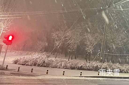 11月4日鸡西会下雨 今日雨夹雪转晴温度2℃~-5℃